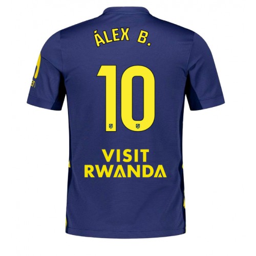 Stroje piłkarskie Atletico Madrid Alex Baena #10 Koszulka Wyjazdowej 2025-26 Krótki Rękaw